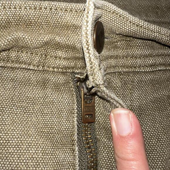 Patagonia Iron Forge Hemp Canvas Double Knee Brown Pants Mens 38 X 31 55296 40 - Picture 7 of 15